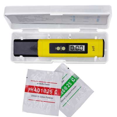 LCD Digital PH Pen Water quality Tester Pocket Portable PH Meter Tester with ATC For Water